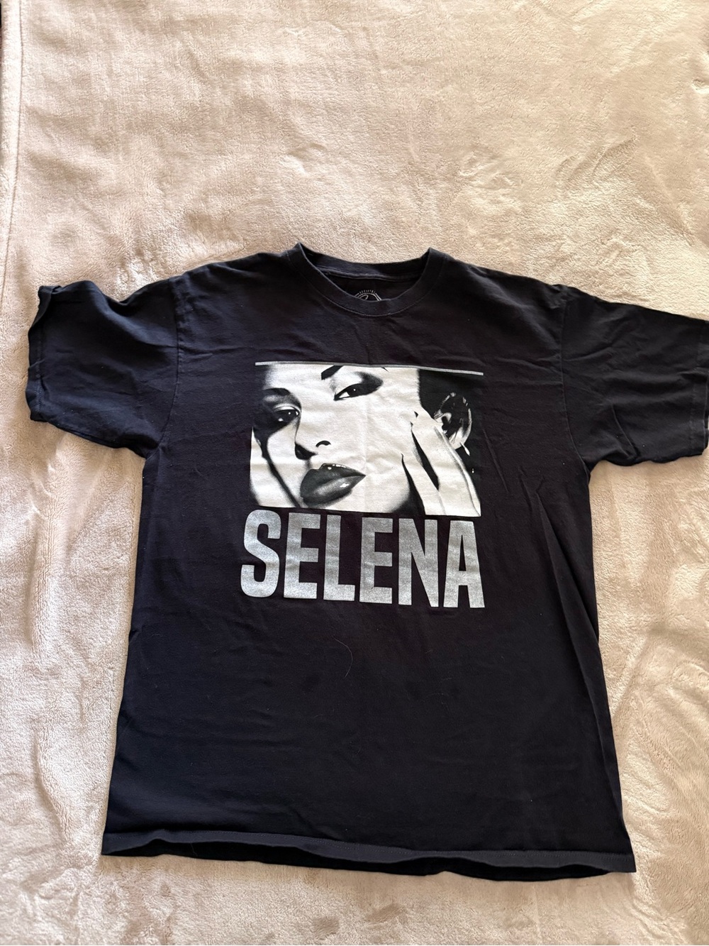 Women’s Black Graphic Selena Tee